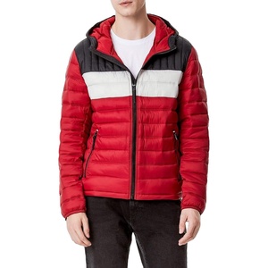 Chaqueta Acolchada Unisex de Invierno, Formal, Holgada, con Cierre de Cremallera, Color Sólido, Impermeable, Resistente al Viento, con Logotipo Frontal, Servicio OEM - Product Image 1