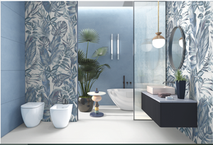 Carrelage mural en porcelaine antidérapant 600x1200mm finition brillante blanche résistant aux acides, isolant thermique, résistant à l'usure, faible absorption d'eau - Product Image 2