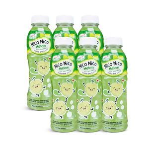 Meilleure qualité jus Nico Nico 500ml bouteille Nata De Coco boissons marque privée OEM Mogu Mogu boissons gelée de noix de coco avec jus de melon - Product Image 1
