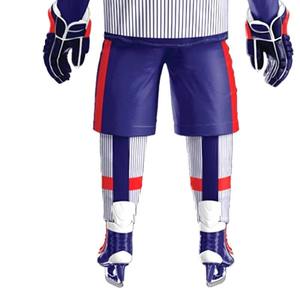Maillot de hockey sur glace personnalisé, uniforme d'équipe sublimé, imprimé, nom et numéro personnalisés, 100% polyester, maille rembourrée à l'avant, séchage rapide - Product Image 6