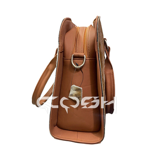 Bolso tote de cuero con pelo de vaca para mujer - Product Image 3