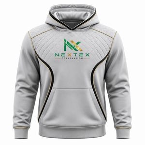 Sudadera con capucha de manga larga para hombre con bloques de color y bolsillo canguro - Product Image 5