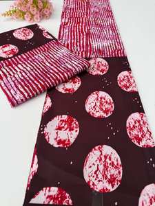 Tela de sarga 100% algodón con estampado africano de Mozambique y Ankara, a la moda, para la producción de ropa para niños - Product Image 2