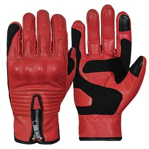 Guantes de Motocross de Invierno Térmicos con Logotipo Personalizado, MOQ Bajo, Más Vendidos al por Mayor, Alta Calidad, Ligeros, de Cuero Genuino - Product Image 1