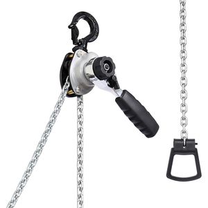 Paranco a Catena Manuale per Carichi Pesanti 1/2T 1100LBS Capacità 5FT Sollevamento Acciaio Legato G80 Doppio Blocco Meccanico Altezza di Sollevamento 6m - Product Image 1