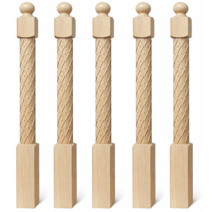 Poste de Escalera Moderno de Madera de Alta Calidad, Nuevo, de Arce Sólido, Fácil Instalación, Origen Vietnamita, Piezas para Escaleras de EFS, Precio Competitivo - Product Image 1