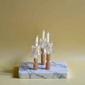 Support en T élégant en fer forgé, parfait pour la décoration de table, l'éclairage romantique et l'ambiance festive. - Product Image 5