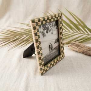 Luxury Woven Cane Photo <b>Frame</b> Handmade Rattan <b>Wooden</b> <b>Picture</b> <b>Frame</b> With custom Colour Option For Boho Home Decorative Gifts - Product Image 6