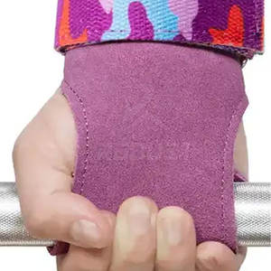 Correas de Agarre para Levantamiento de Pesas de Cuero Vacuno - Transpirables, Ligeras y Ecológicas para Levantamiento Pesado y Uso en el Gimnasio con Agarre Fuerte - Product Image 5