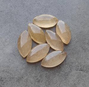 Calcita Naranja Natural en Forma de Marquise, Calidad Cabujón, Calibrada, Gema Suelta para Joyería - Product Image 6