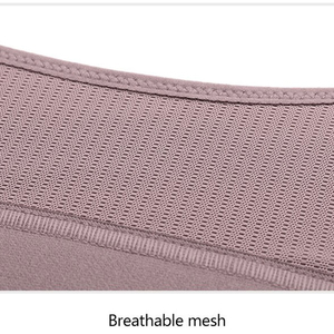 Unisex Seamless <b>Padded</b> High Support Sports Bra Quick Dry Breathable Yoga Gym Adjustable Spandex <b>Back</b> Anti UV Anti-Odor - Product Image 3