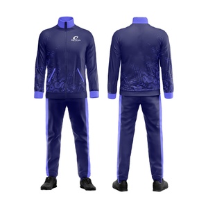2026 Winter Casual Drawstring Sportswear Gym Fitness Training Solid 100% Polyester Lightweight Tracksuits Men Fully Customized - Product Image 1