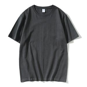 Produit neuf d'usine, 100% coton, poids lourd 280 grammes, t-shirts personnalisés, couleur personnalisée, col rond, surdimensionné, logo brodé, t-shirt pour femme - Product Image 4