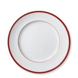 Assiette de Présentation Ronde Décorative Rouge Élégante avec Bordure pour Mariages, Fêtes et Événements Festifs – Vente en Gros - Product Image 2