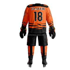 Uniforme de Hockey sobre Hielo de Primera Calidad al por Mayor, 100% Poliéster, Múltiples Diseños, Transpirable y Absorbente de Humedad - Product Image 3