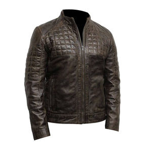 Hot Selling Premium Quality <b>Men</b> <b>Genuine</b> <b>Leather</b> <b>Jacket</b> 2026 New Arrival <b>Leather</b> <b>Jacket</b> Supplier - Product Image 3