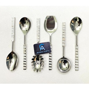 Affordable Price Stainless Steel Cooking Tools With <b>MOP</b> Handle Utensils Kitchenware Serving Spoon Slotted Spatulas Fried Spatula - Product Image 2