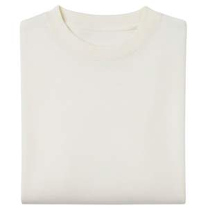 T-shirt Homme Oversize à Manches Longues, Logo Minimaliste sur la Poitrine, Coton, Col Rond, Style Décontracté Streetwear, Vente en Gros, Fabrication OEM, Vêtements Personnalisés - Product Image 5