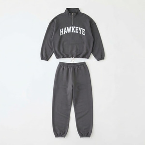 Conjunto Deportivo Hawk Eye para Hombre, Sudadera con Capucha de Forro Polar Delgado de 300g, Pantalón Largo con Botones, Transpirable - Product Image 3