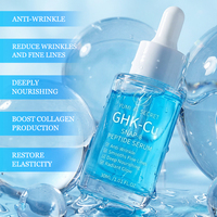 Sérum Peptidique au Cuivre Bleu GHK-Cu 0,3% Formule Avancée Personnalisée Snap8 Plus – Essence Raffermissante et Repulpante Anti-Rides avec COA et FDS