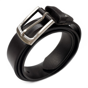Ceinture en cuir véritable italien, largeur 28 mm, longueur 115 cm, boucle à ardillon HN02, fabriquée en Corée - Product Image 4