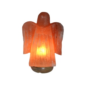 Lampes en sel de l'Himalaya raffiné en gros, forme angulaire, avec emballage en sac, lampes en sel de l'Himalaya de haute qualité - Product Image 4
