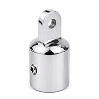 Pulley Fairlead Blok Kapal Baja Tahan Karat 316 Poles Baru untuk Rigging Perahu dan Fitting Bimini 25mm Bersertifikasi ISO9001 Mudah Dipasang