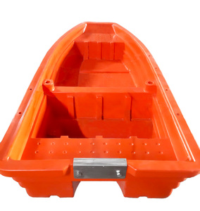 Bateau de travail Keman 2.6M en PE, bateau de pêche, bateau de patrouille orange rotomoulé - Product Image 2