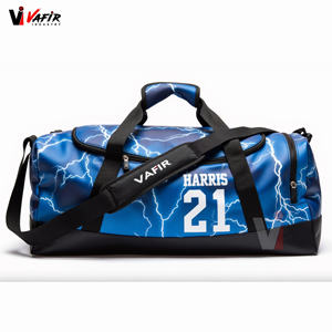 Bolsa Deportiva Sublimada de la Mejor Calidad, Diseños Personalizados por Sublimación, Bolsas Redondas de Viaje y Deporte para Hombres y Mujeres, Industria Vafir - Product Image 6