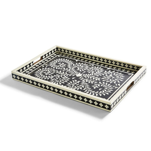 Bandeja de Madera Decorativa con Perlas, Diseño Fabuloso, Tallada a Mano, de Primera Calidad, a Precio Accesible - Product Image 6