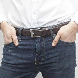 Nuevo Cinturón de Cuero para Hombre de Estilo Clásico, Diseño Atemporal con Ajuste Cómodo, Hecho para Uso Diario - Product Image 6