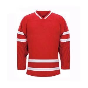 Camiseta de Hockey sobre Hielo 100% Poliéster Transpirable Antibacterial y de Secado Rápido con Nombre y Logotipo del Equipo Personalizados de Alta Calidad Unisex en Venta - Product Image 3