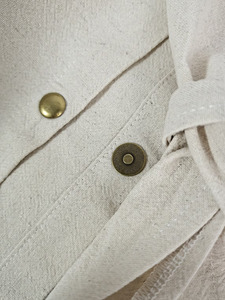 Sac bandoulière en toile de coton personnalisé, grand sac fourre-tout à bandoulière, sac de shopping réutilisable avec poche intérieure, idéal pour la plage, avec logo - Product Image 3