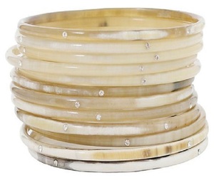 Brazaletes de Cuerno de Búfalo Naturales de Alta Calidad, Modernos, Pulidos y Duraderos, Ecológicos, Disponibles para Uso Diario - Product Image 3
