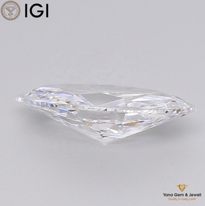 Diamant de laboratoire CVD de 2,50 carats, pureté VVS1, couleur D, taille marquise, avec certificat IGI, pour bijoux personnalisés, serti dans un éclat sublime - Product Image 4