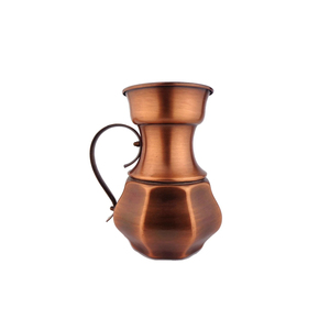 Jarra de Agua de Cobre Puro de Buena Calidad para Beber, Servir y Regalar, Diseño Liso Hecho a Mano, Jarra Duradera para la Mesa de Cocina - Product Image 1