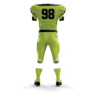 Uniformes de Fútbol Americano Personalizados de Alta Calidad con Impresión Digital Transpirable, para Hombres Adultos, Tallas Grandes, Marca Personalizada - Product Image 2