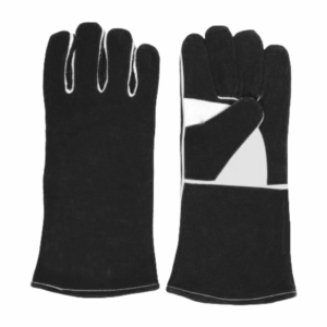 ถุงมือหนังวัวแท้เสริมความแข็งแรง ทนความร้อน ป้องกันไฟฟ้าสถิตย์ สำหรับงานเชื่อม บาร์บีคิว และงานก่อสร้าง - Product Image 6