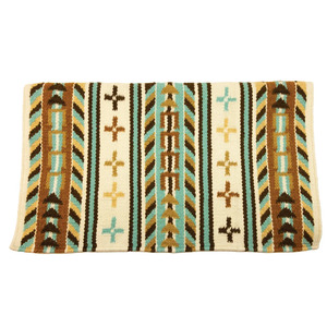 Couverture de selle en laine occidentale durable pour l'équitation, fabricant et fournisseur en gros pour l'exportation - Product Image 2