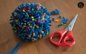 Pompones de Peluche para Manualidades Creativas, Decoración, Todo Tipo de Pompones Multicolores, Compra al por Mayor - Product Image 4