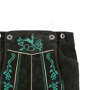 Shorts en Lederhosen pour homme, de qualité supérieure, décontractés, avec fermeture à boutons, vêtements traditionnels bavarois. - Product Image 6