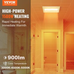 Ventilatore da Bagno ad Alta Efficienza 1500W con Ventilazione 110 CFM, Bassa Rumorosità 1.5sones, Risparmio Energetico, Riscaldamento 110V - Product Image 2