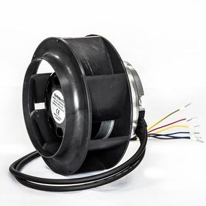 Ventilateur centrifuge EC compact ECF13388-PB 220V 133x88mm avec moteur sans balais, construction en plastique, personnalisable OEM - Product Image 3