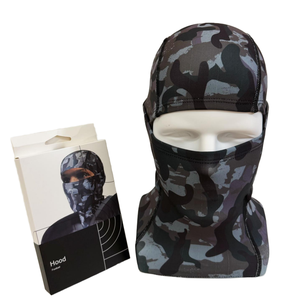 Cagoule unisexe camouflage imprimée par transfert thermique pour adulte, usage extérieur, respirante, imperméable, 100 % polyester, 54-56 cm, ski et sports - Product Image 1