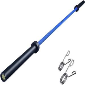 Bilanciere Olimpico in Ferro Solido da 7,2 Piedi per Sollevamento Pesi, Lunghezza Personalizzabile, con Dischi da 20kg e 10kg - Product Image 1
