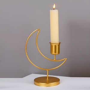 Candelabro de Acero Inoxidable de Diseño Moderno con Acabado Dorado, Decoración de Iluminación Interior para Navidad, Ecológico y Personalizable - Product Image 3