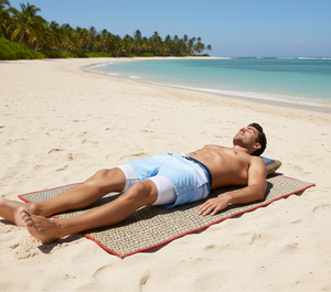 กางเกงชายหาดแบบซับลิเมชั่นสั่งทำพิเศษ 2 in 1 กางเกงว่ายน้ำผู้ชายพร้อมกางเกงเลกกิ้งซับในแบบรัดรูป แฟชั่นทันสมัย แห้งเร็ว - Product Image 5