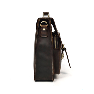 Portafolio Ejecutivo de Cuero Genuino para Hombre, Maletín Impermeable para Laptop y Documentos, para Viajes de Negocios y Uso en la Oficina - Product Image 3