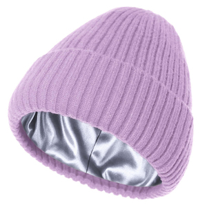 Premium <b>Wool</b> Knit <b>Beanie</b> Winter Thermal Cuffed <b>Hat</b> With Silk Lining Unisex Skull Cap Custom Logo OEM ODM Design - Product Image 3