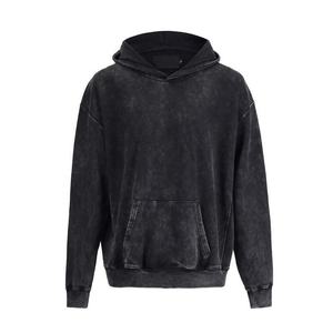 Hoodie Streetwear Personnalisé à Épaules Tombantes en Polaire Premium Délavé à l'Acide, Grammage Épais, Fabricant Personnalisé - Product Image 1